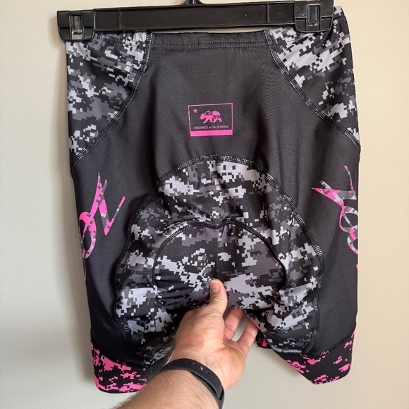 Zoot Women's Limited Edition 7" Cycling‎ Shorts Digital Camo Multicolor Large - Picture 4 of 16